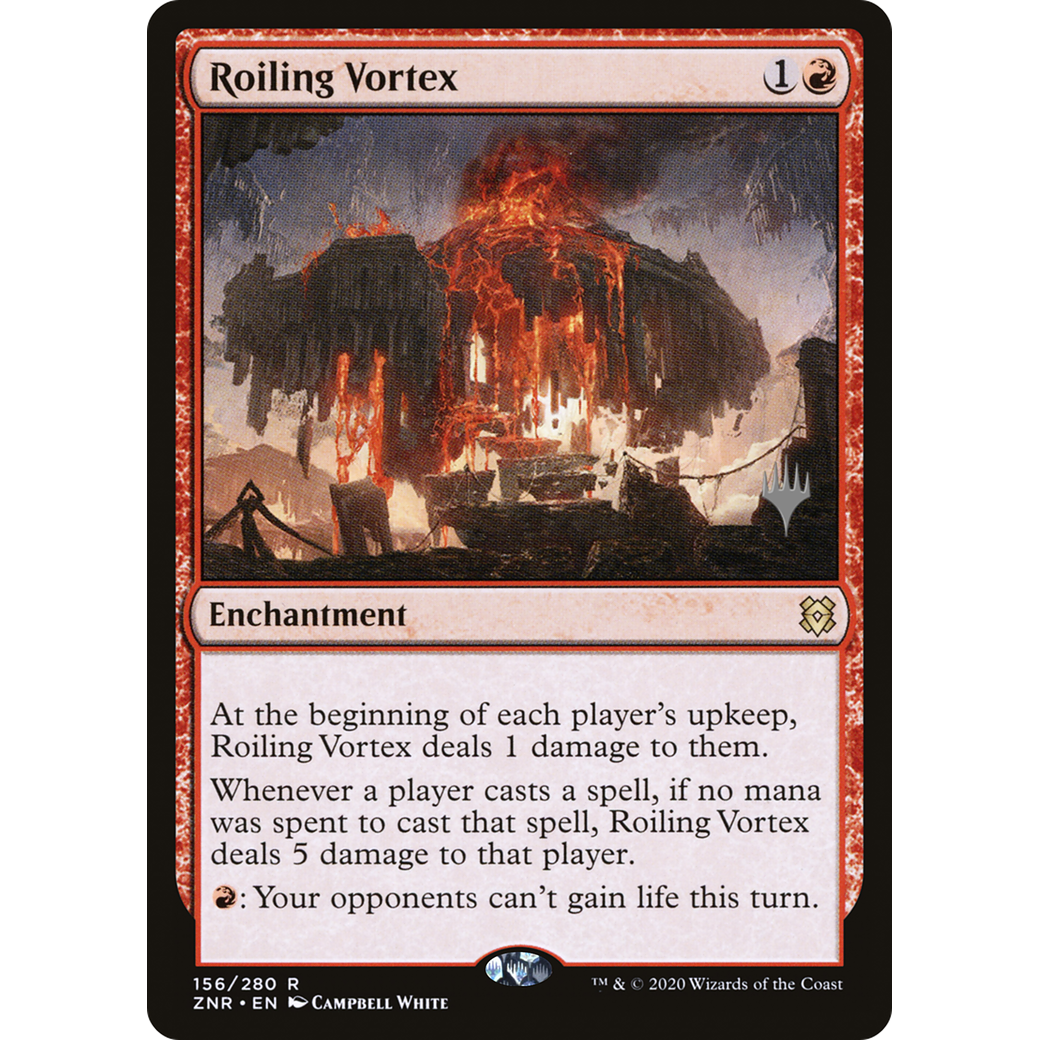Roiling Vortex (PPZNR-156) - Zendikar Rising Promos Foil