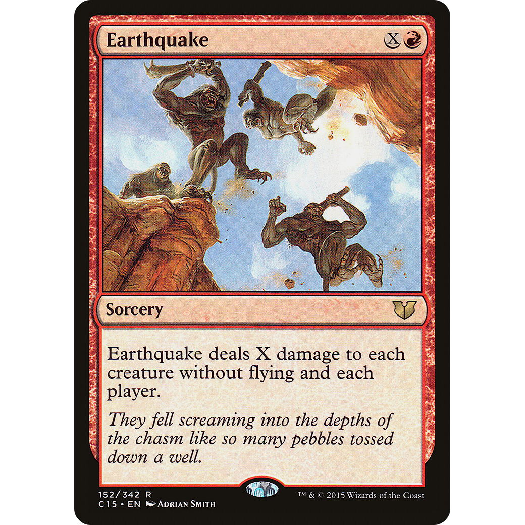 Earthquake (C15-152) - Commander 2015