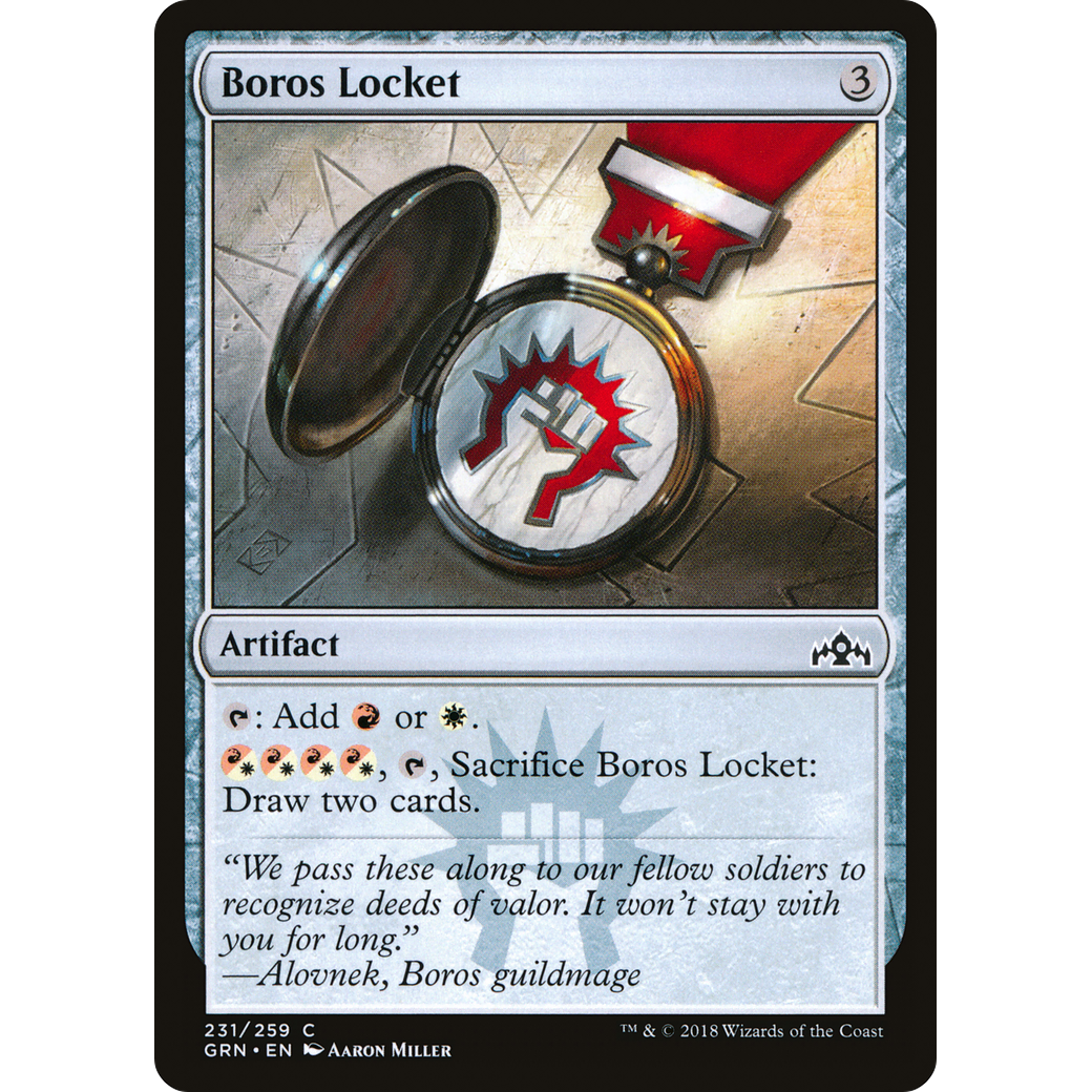 Boros Locket (GRN-231) - Guilds of Ravnica Foil