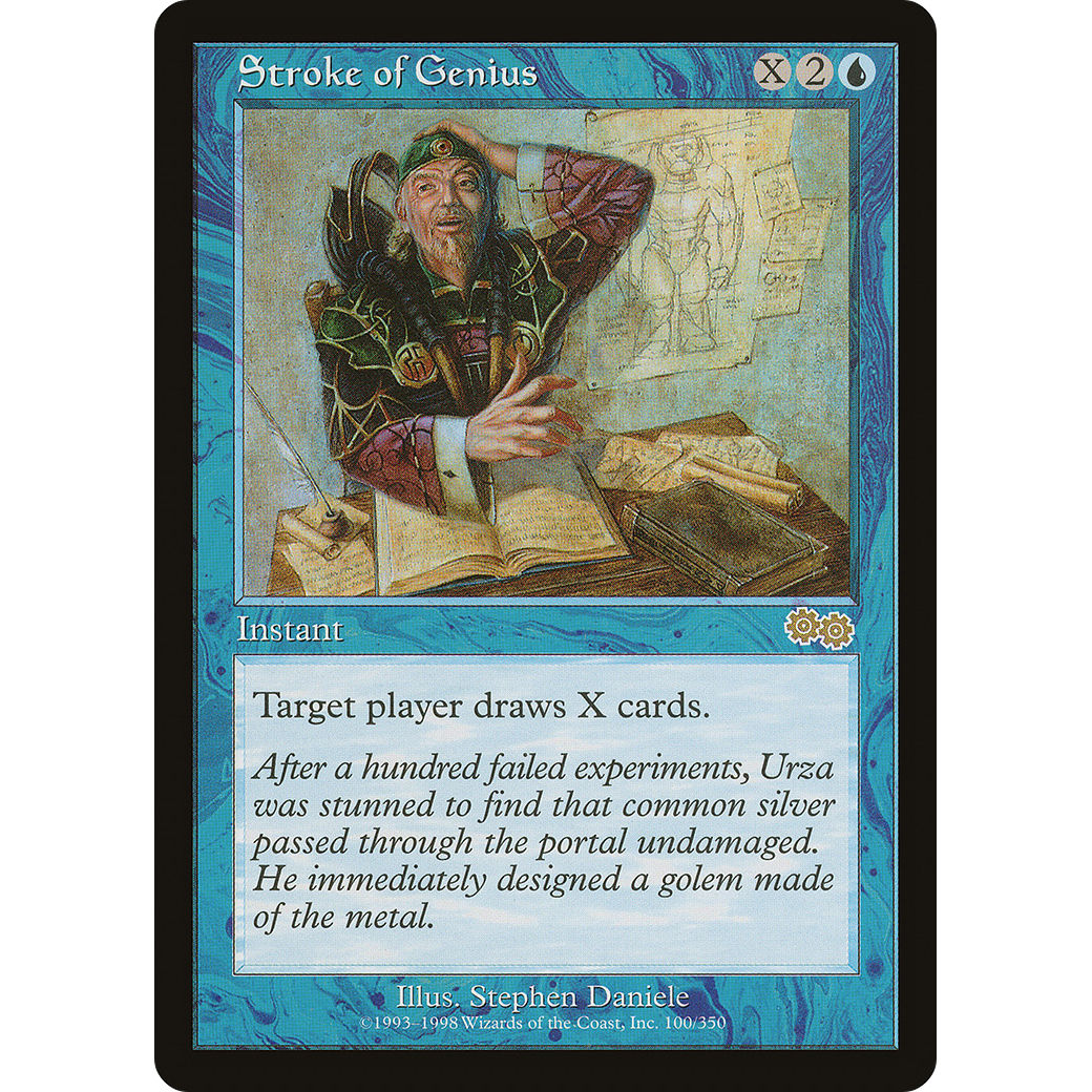 Stroke of Genius (USG-100) - Urza's Saga