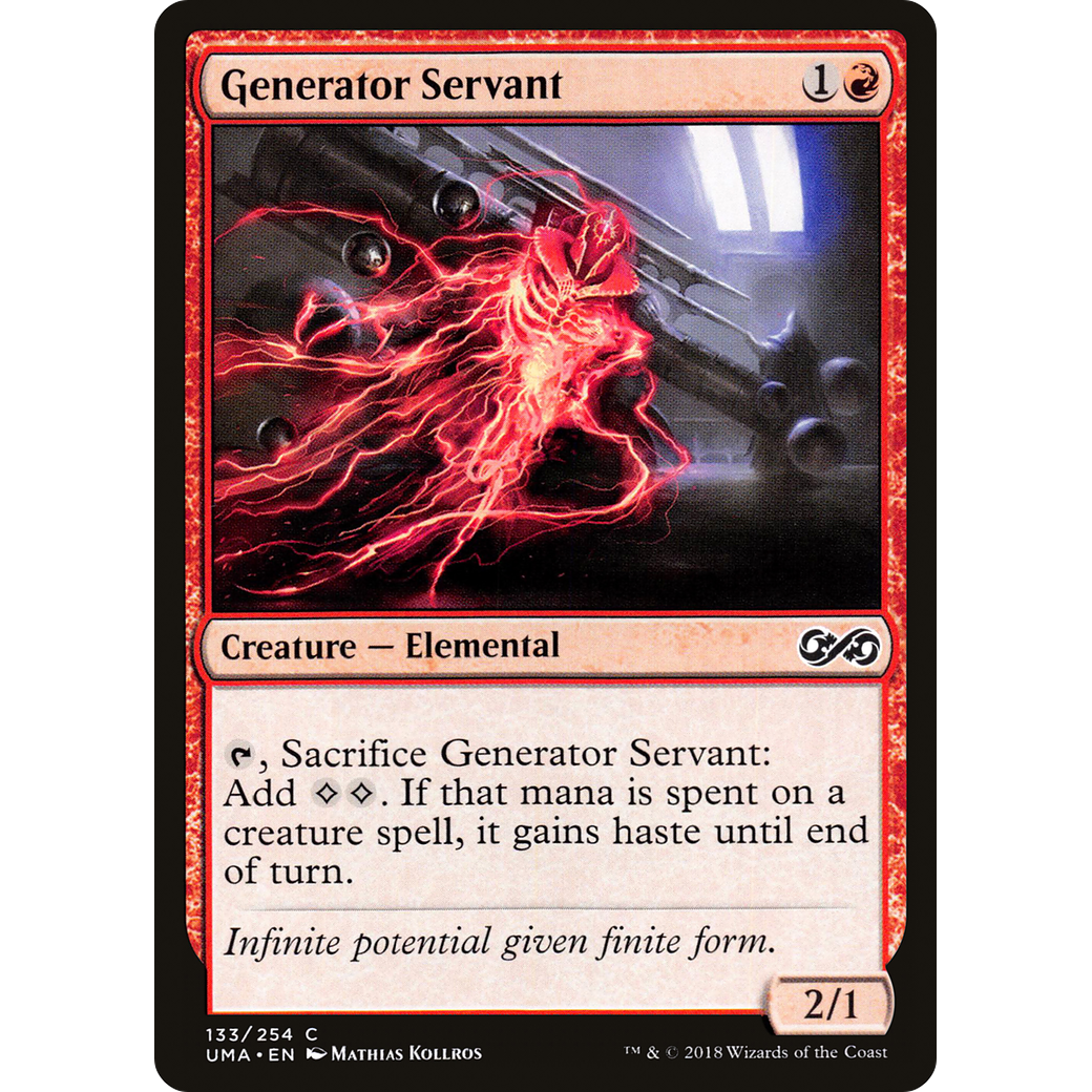 Generator Servant (UMA-133) - Ultimate Masters Foil
