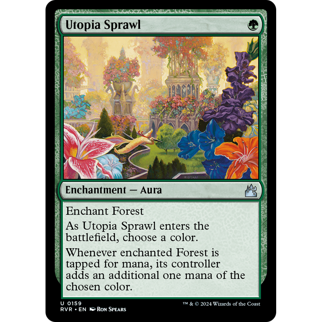 Utopia Sprawl (RVR-159) - Ravnica Remastered Foil