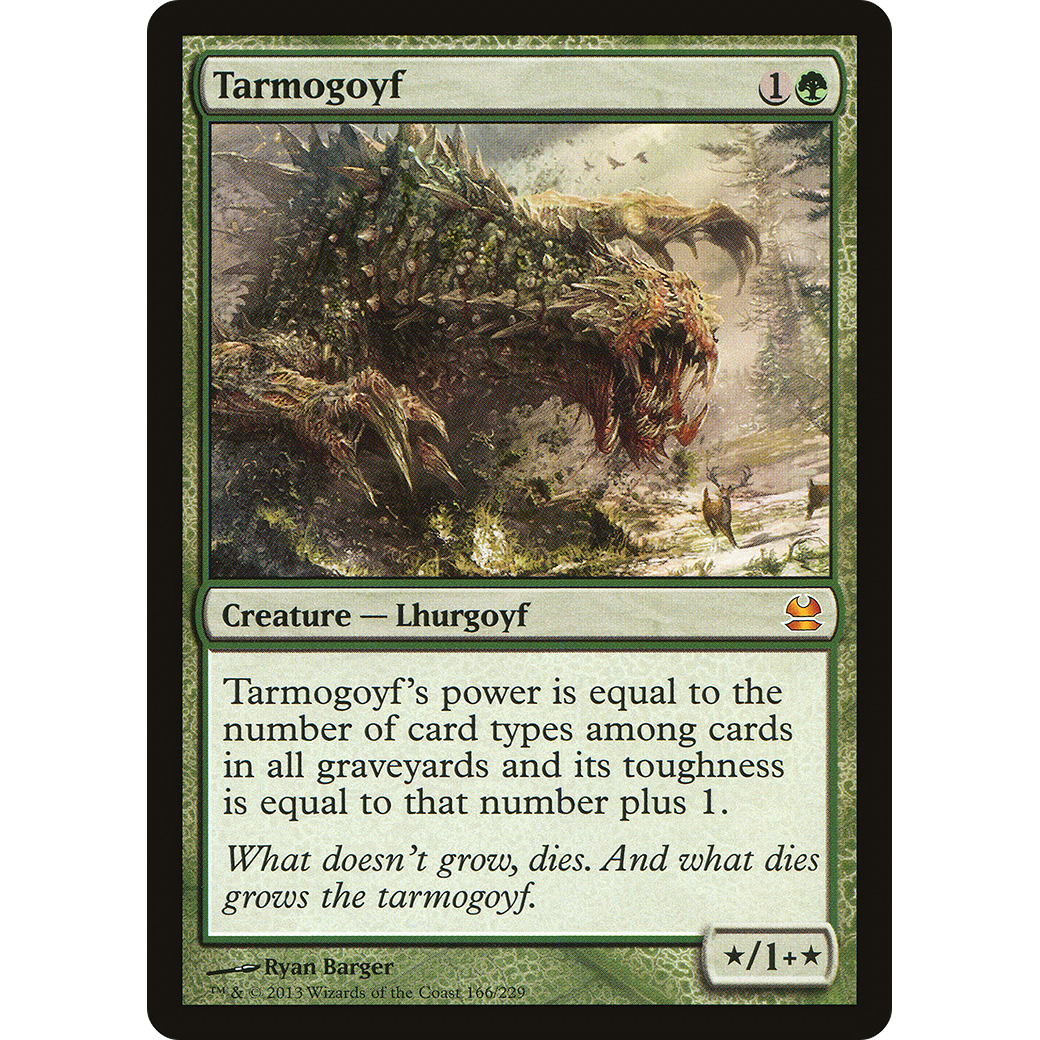 Tarmogoyf (MMA-166) - Modern Masters