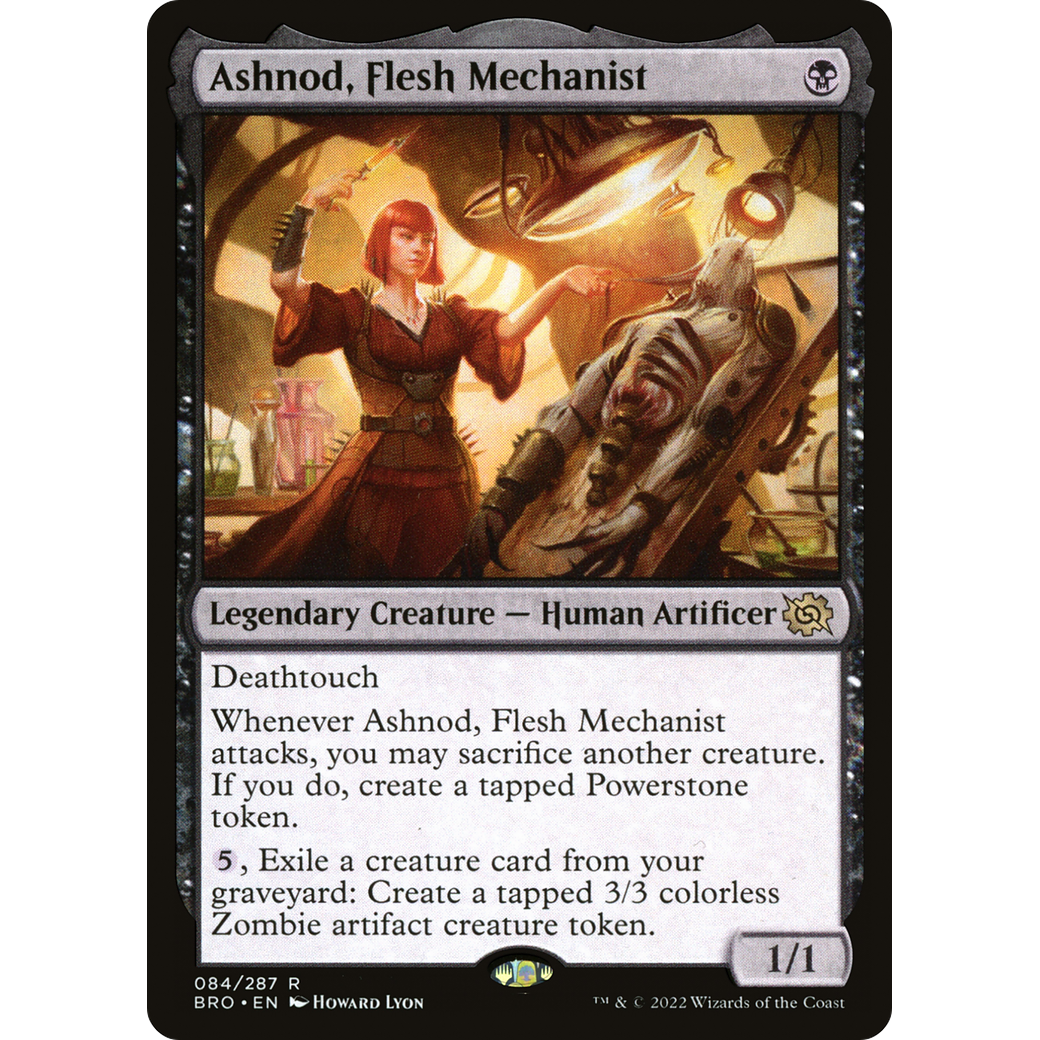 Ashnod, Flesh Mechanist (BRO-084) - The Brothers' War