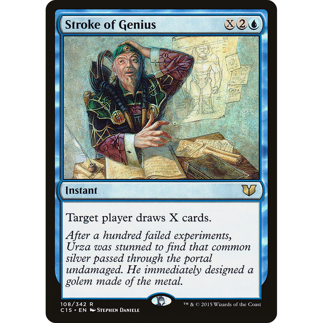 Stroke of Genius (C15-108) - Commander 2015