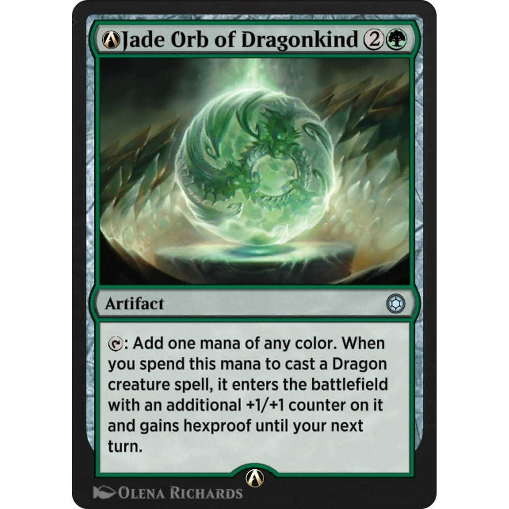 A-Jade Orb of Dragonkind (HBG-A-215) - Alchemy Horizons: Baldur's Gate