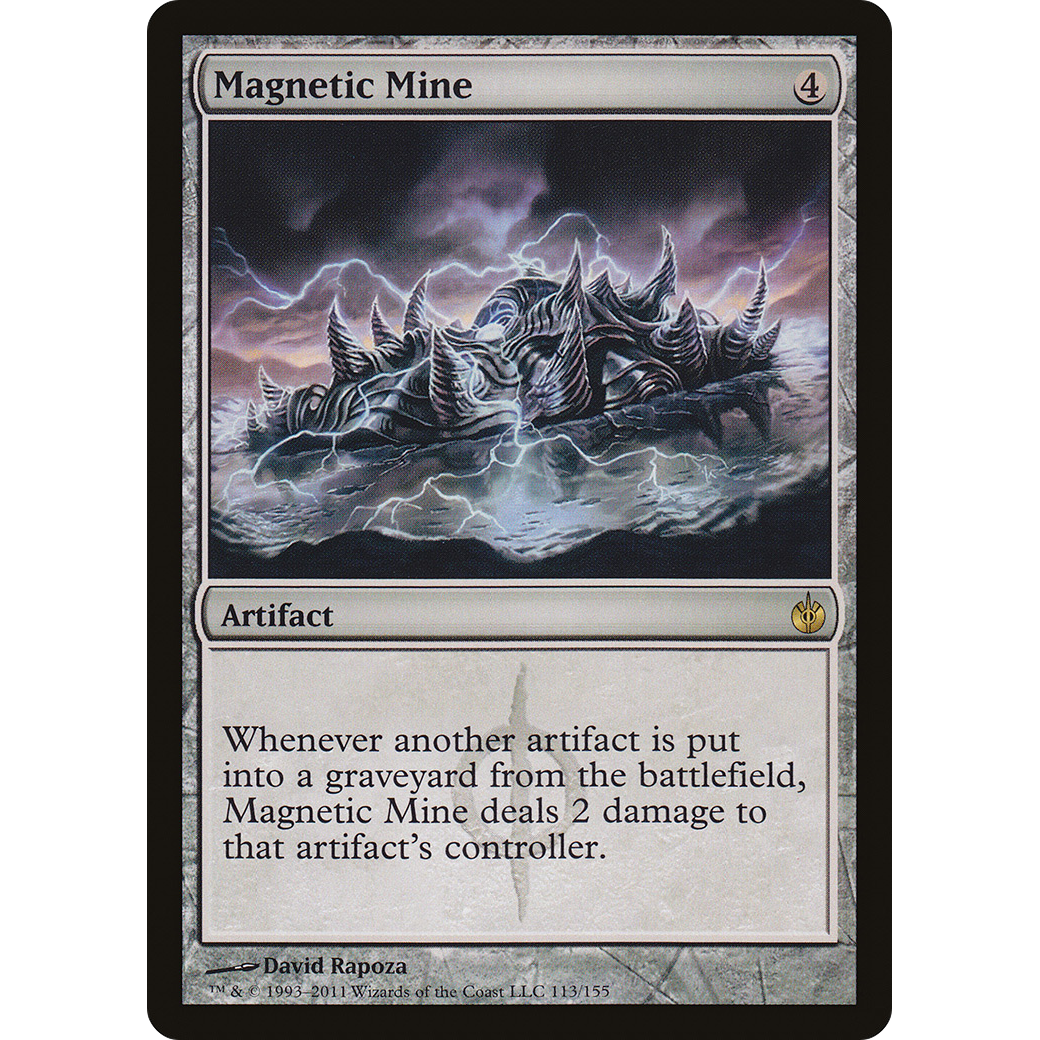 Magnetic Mine (MBS-113) - Mirrodin Besieged