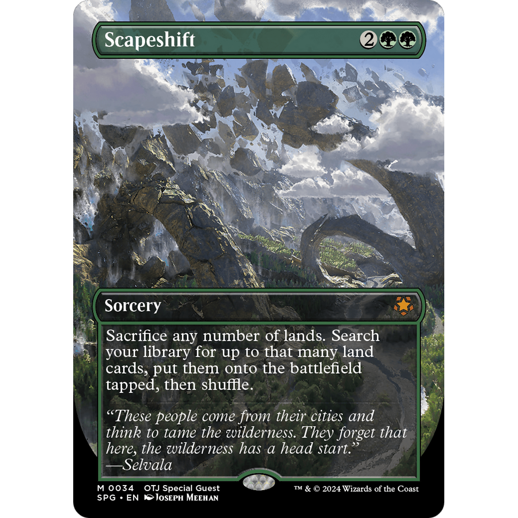 Scapeshift (Borderless) (SPG-034) - Special Guests (Borderless)