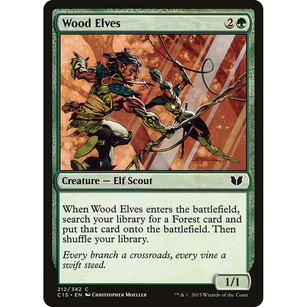 Wood Elves (C15-212) - Commander 2015