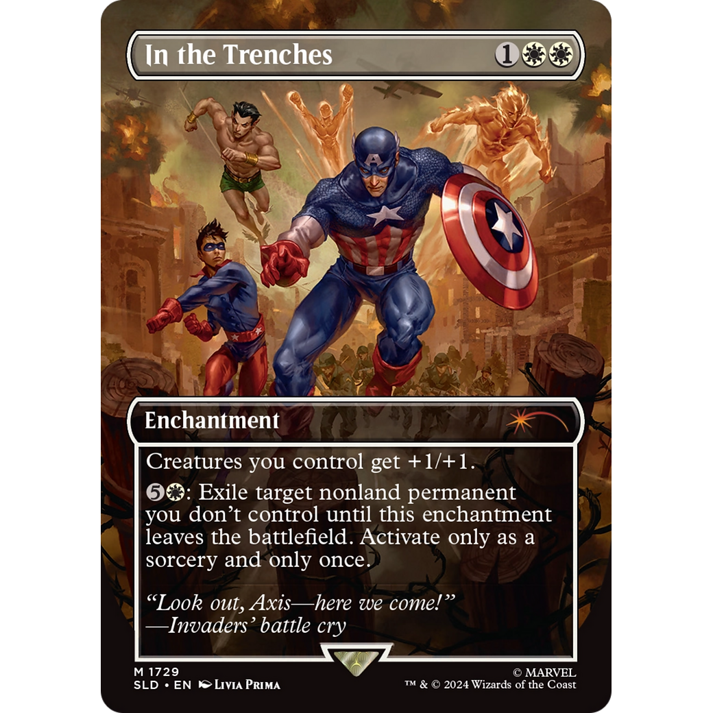 In the Trenches (SLD-1729) - Secret Lair Drop (Borderless)