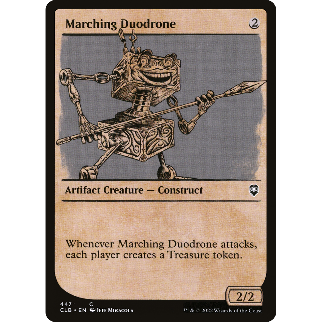 Marching Duodrone (CLB-447) - Commander Legends: Battle for Baldur's Gate: (Showcase)