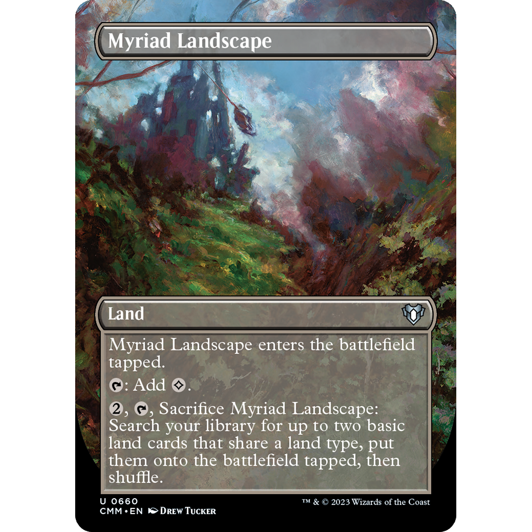Myriad Landscape (CMM-660) - Commander Masters (Borderless)