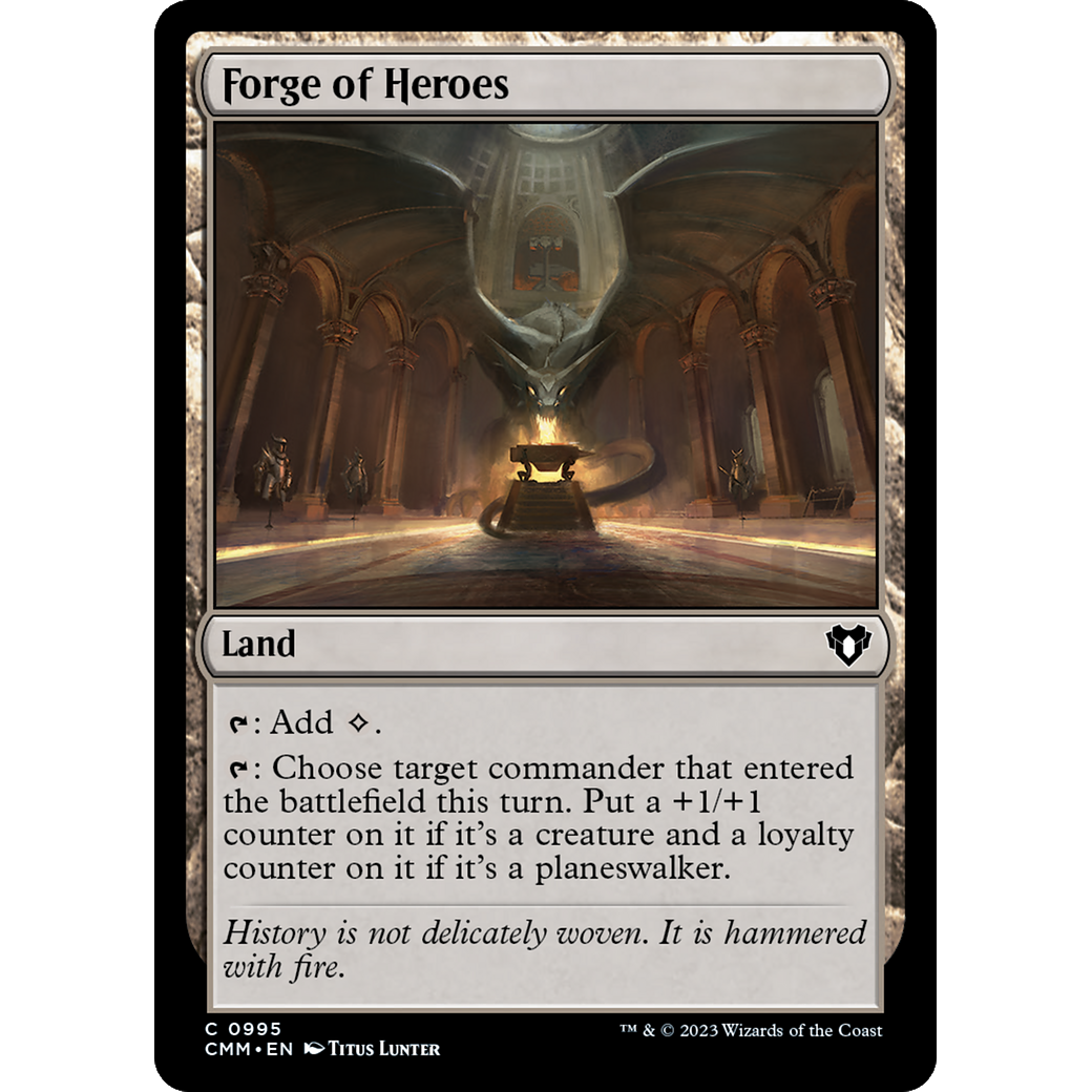 Forge of Heroes (CMM-995) - Commander Masters