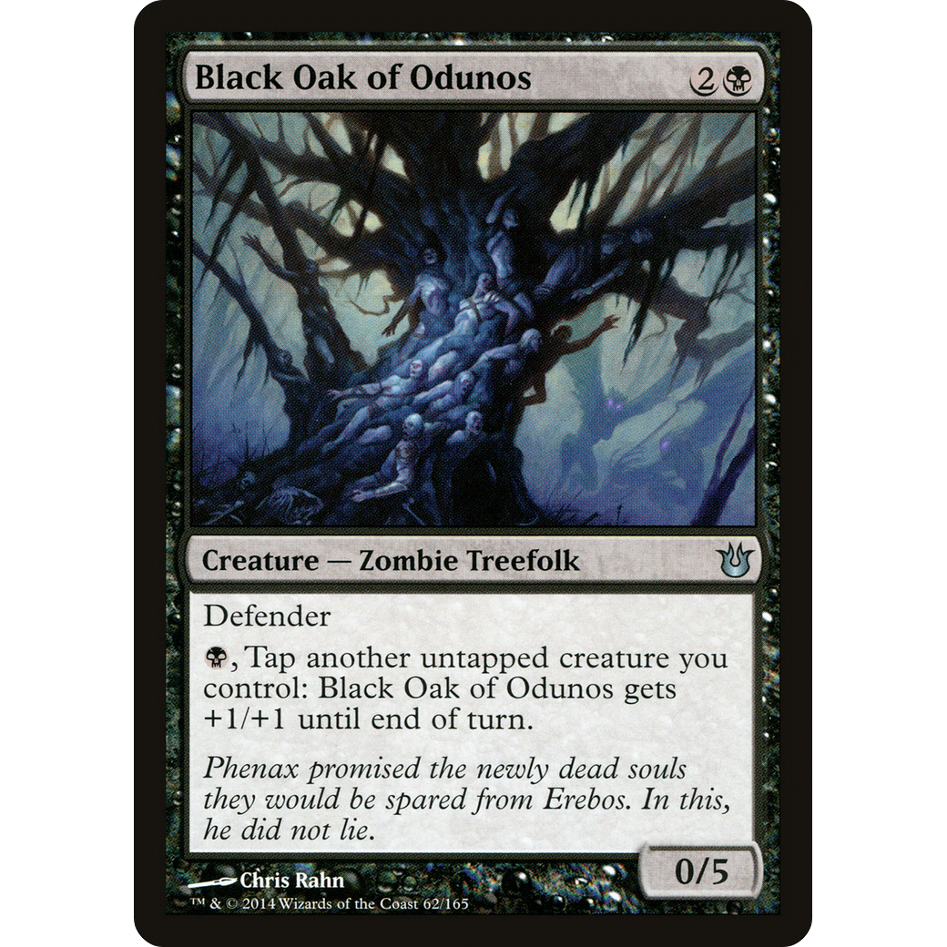Black Oak of Odunos (BNG-062) - Born of the Gods Foil