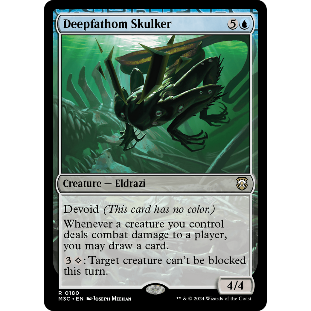 Deepfathom Skulker (M3C-180) - Modern Horizons 3 Commander: (devoid)