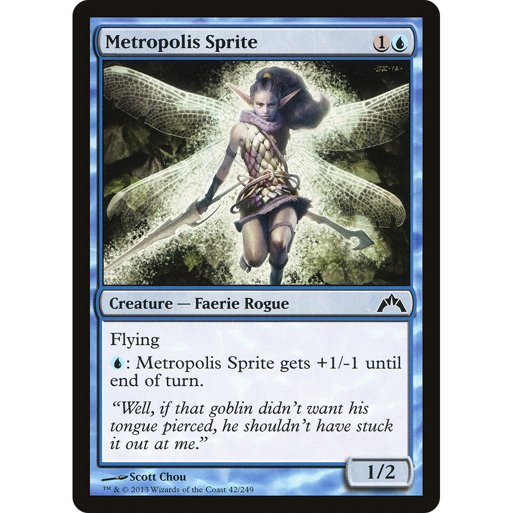 Metropolis Sprite (GTC-042) - Gatecrash Foil
