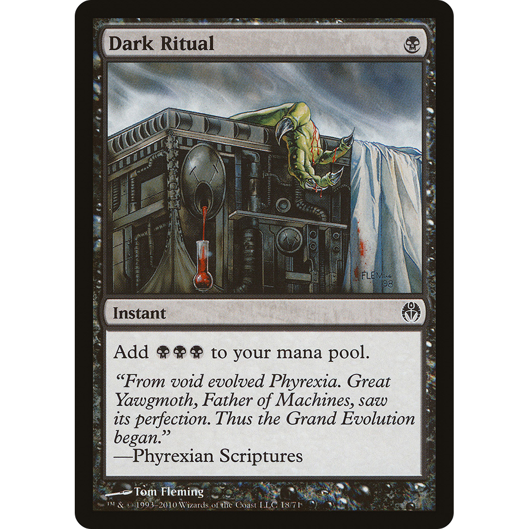 Dark Ritual (DDE-018) - Duel Decks: Phyrexia vs. the Coalition