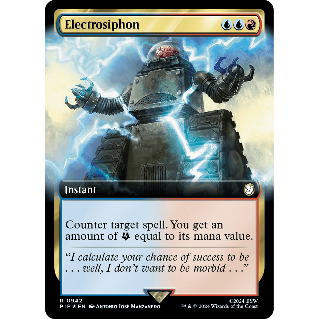 Electrosiphon (PIP-942) - Fallout: (Extended Art) Foil