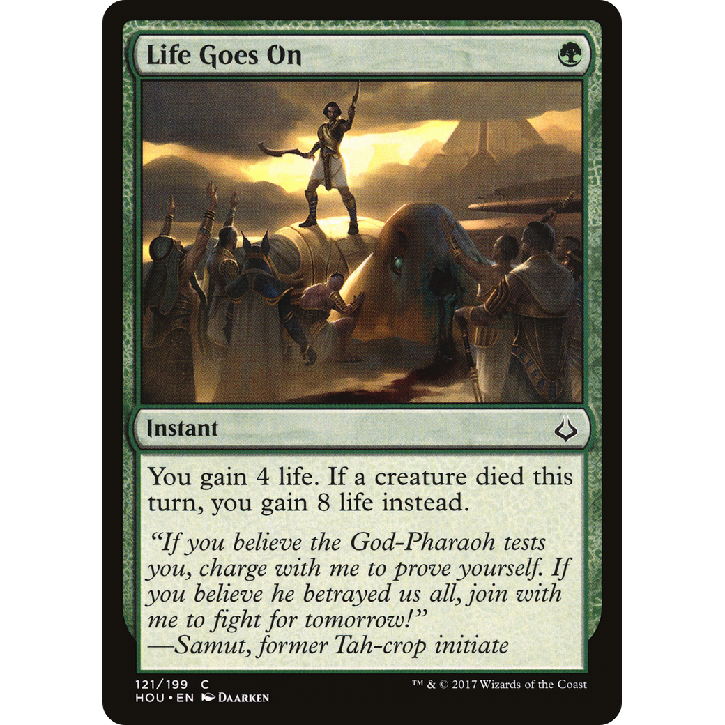 Life Goes On (HOU-121) - Hour of Devastation