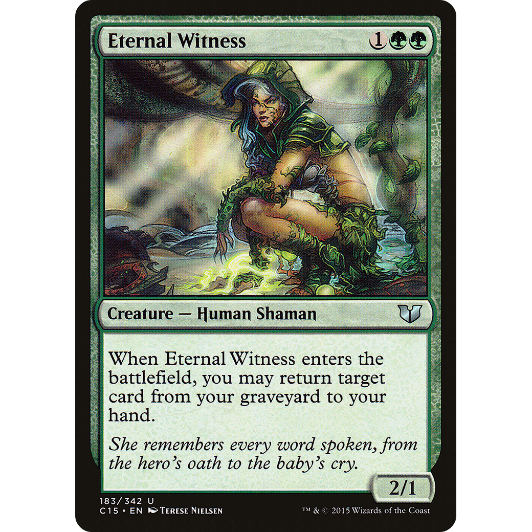 Eternal Witness (C15-183) - Commander 2015