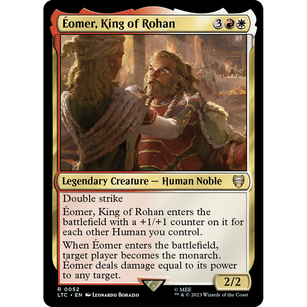 Éomer, King of Rohan (LTC-052) - Tales of Middle-earth Commander