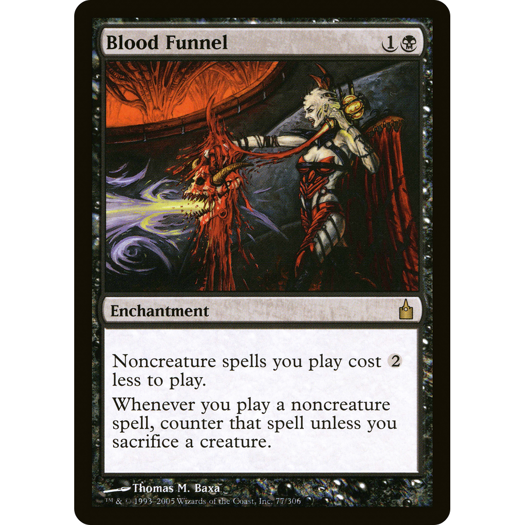 Blood Funnel (RAV-077) - Ravnica: City of Guilds Foil