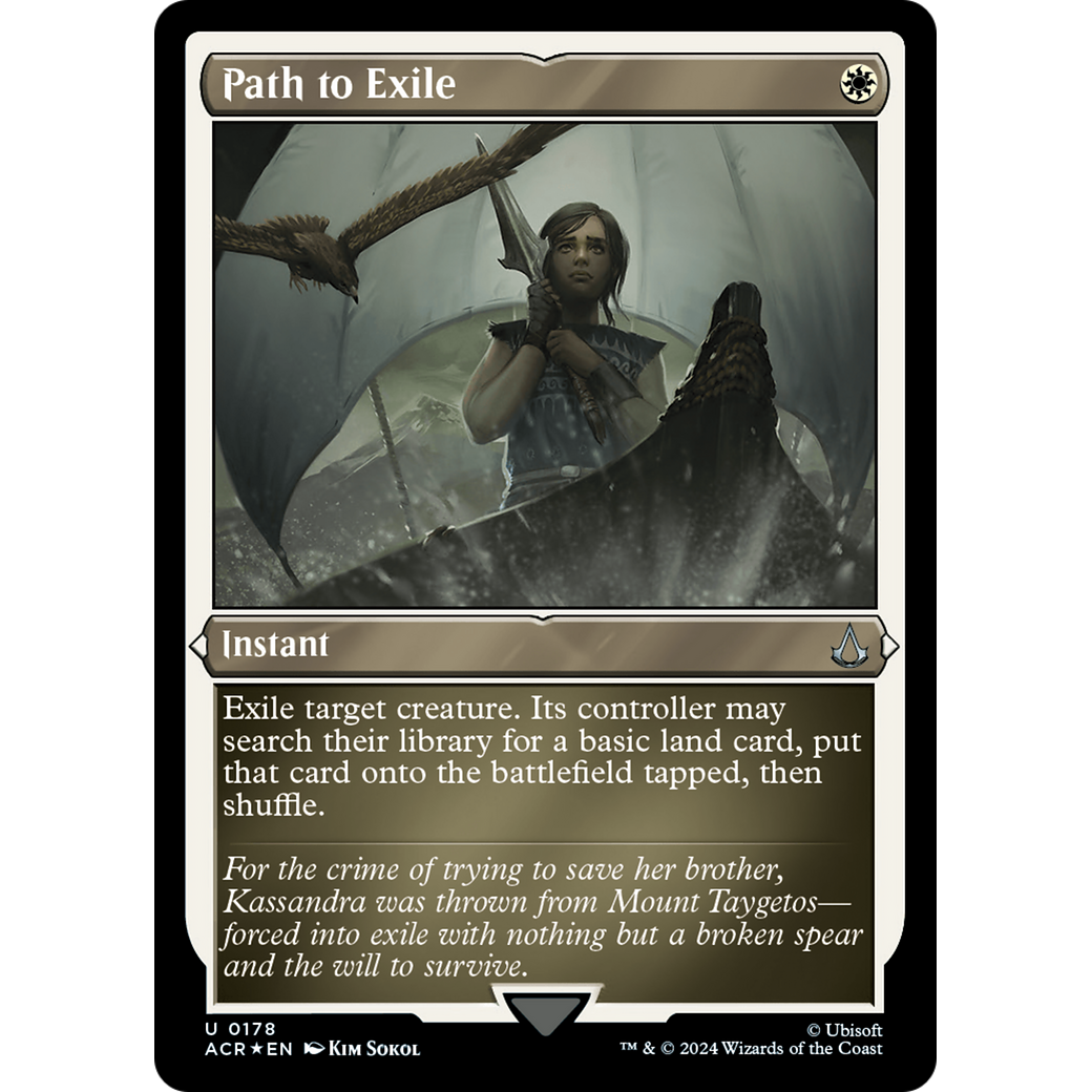 Path to Exile (ACR-178) - Assassin's Creed Etched Foil