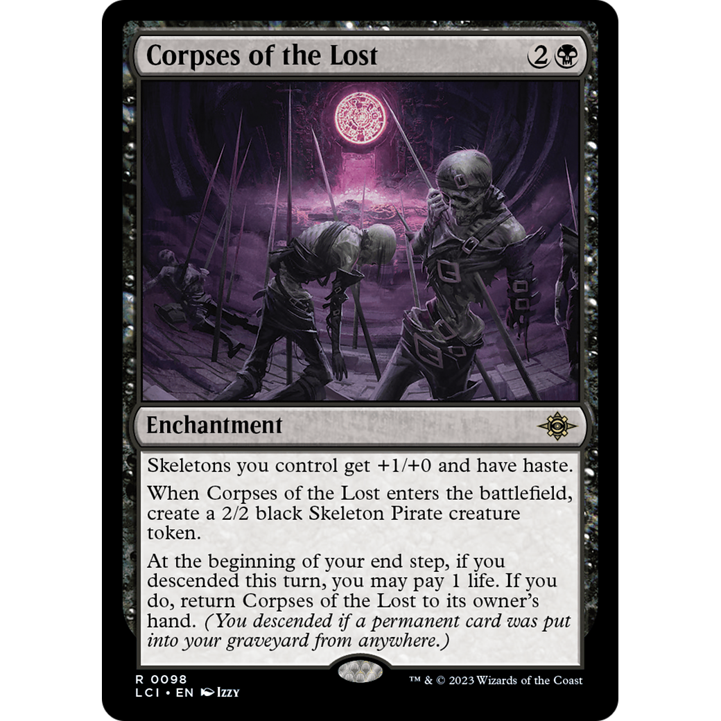 Corpses of the Lost (LCI-098) - The Lost Caverns of Ixalan Foil