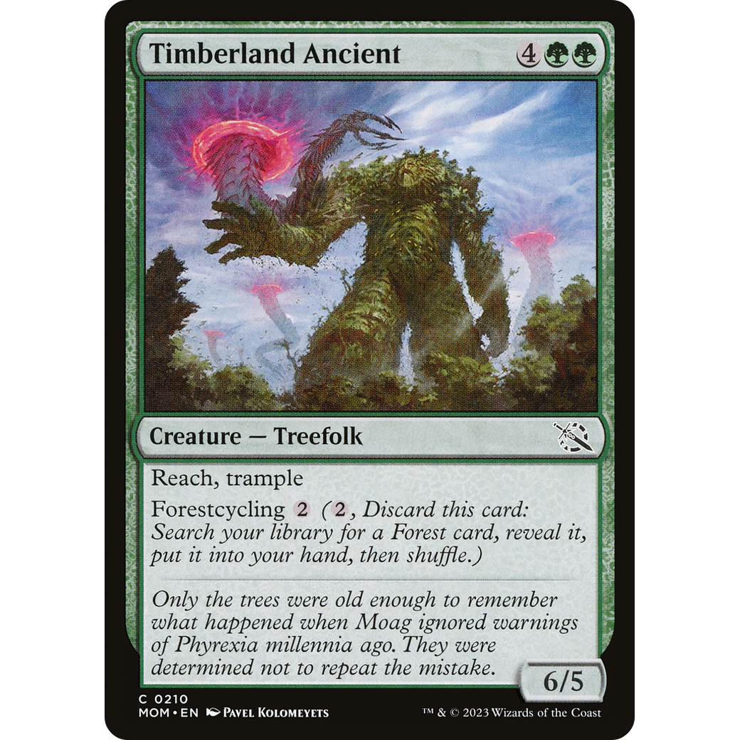 Timberland Ancient (MOM-210) - March of the Machine Foil