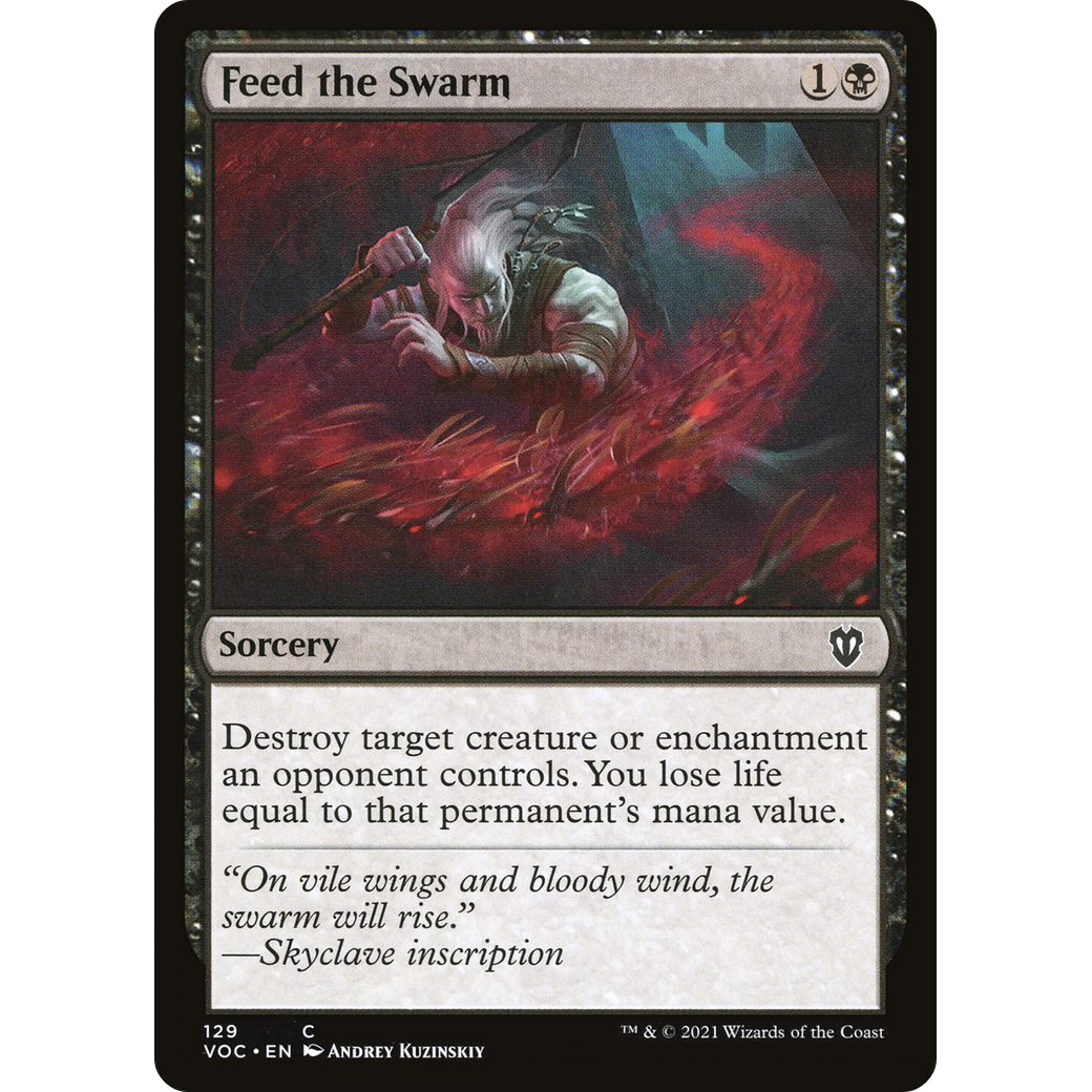 Feed the Swarm (VOC-129) - Crimson Vow Commander
