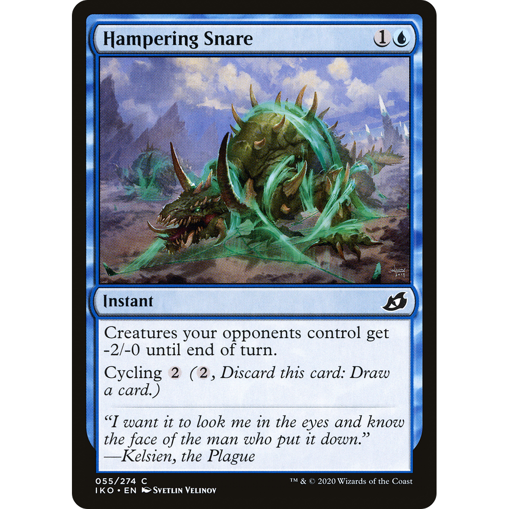 Hampering Snare (IKO-055) - Ikoria: Lair of Behemoths