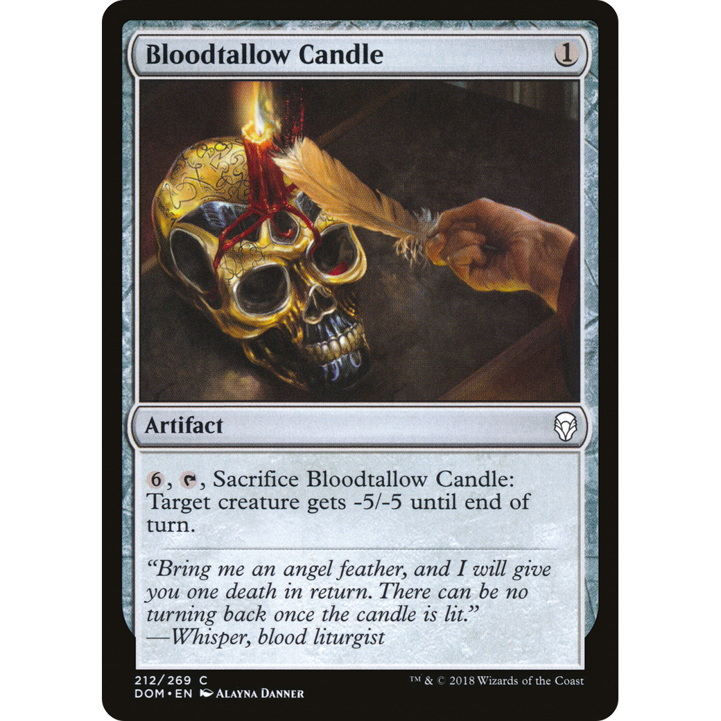 Bloodtallow Candle (DOM-212) - Dominaria