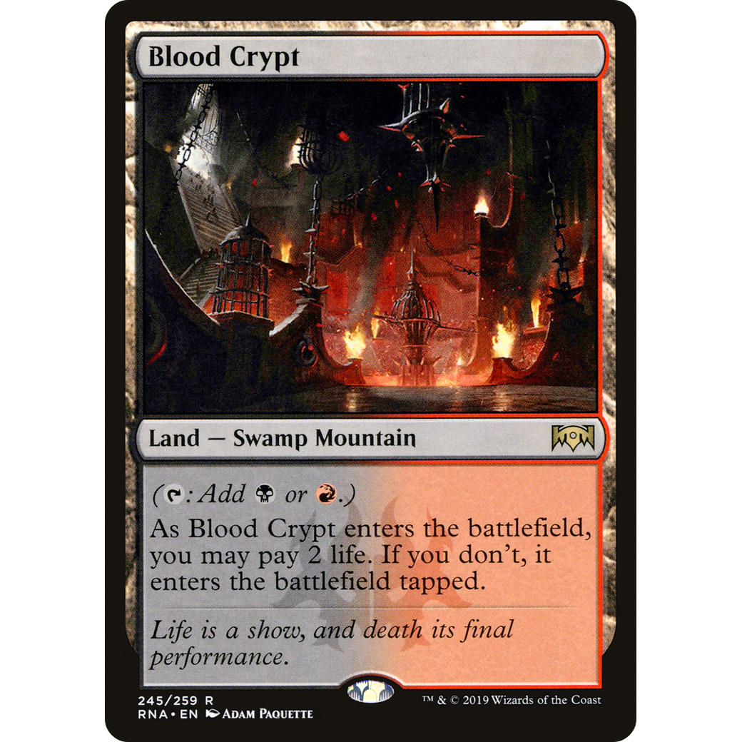 Blood Crypt (RNA-245) - Ravnica Allegiance