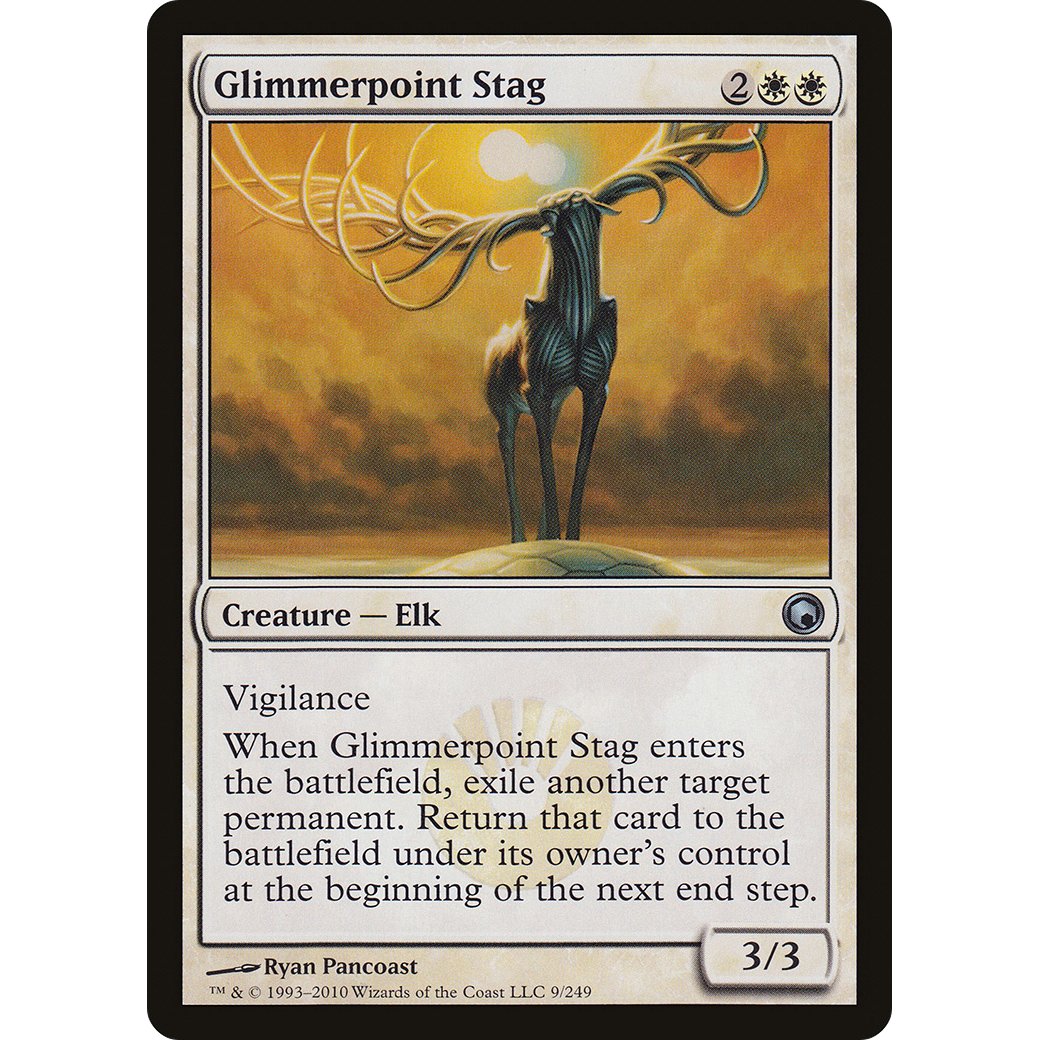 Glimmerpoint Stag (SOM-009) - Scars of Mirrodin Foil
