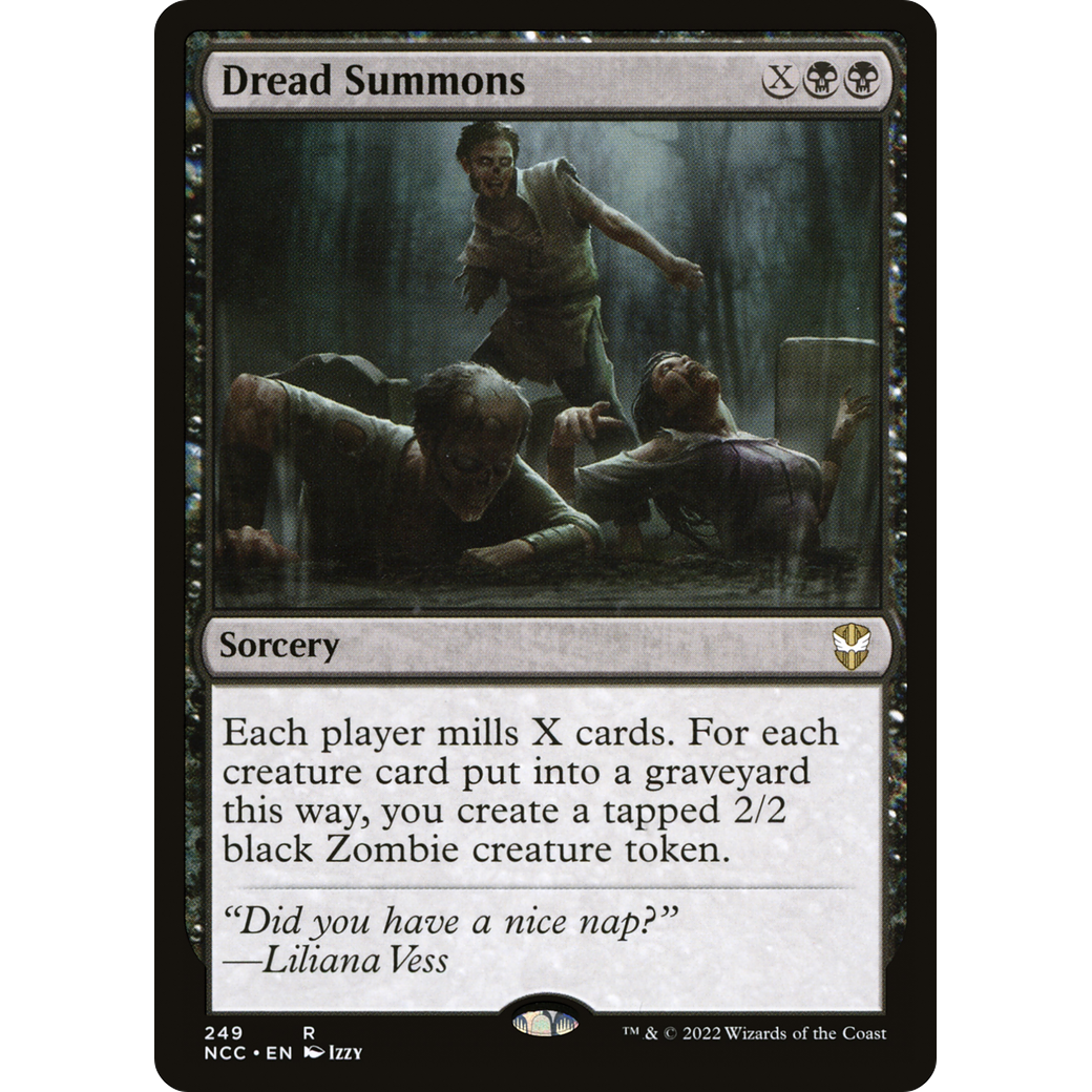 Dread Summons (NCC-249) - New Capenna Commander