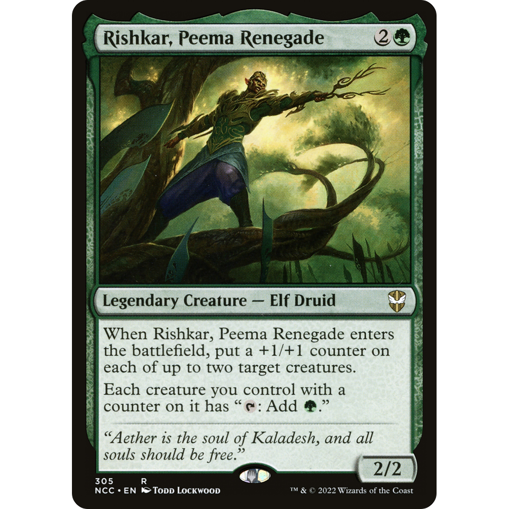 Rishkar, Peema Renegade (NCC-305) - New Capenna Commander