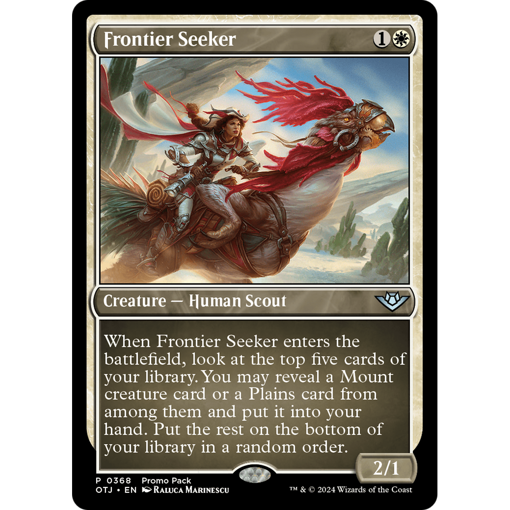 Frontier Seeker (PPOTJ-368) - Outlaws of Thunder Junction Foil