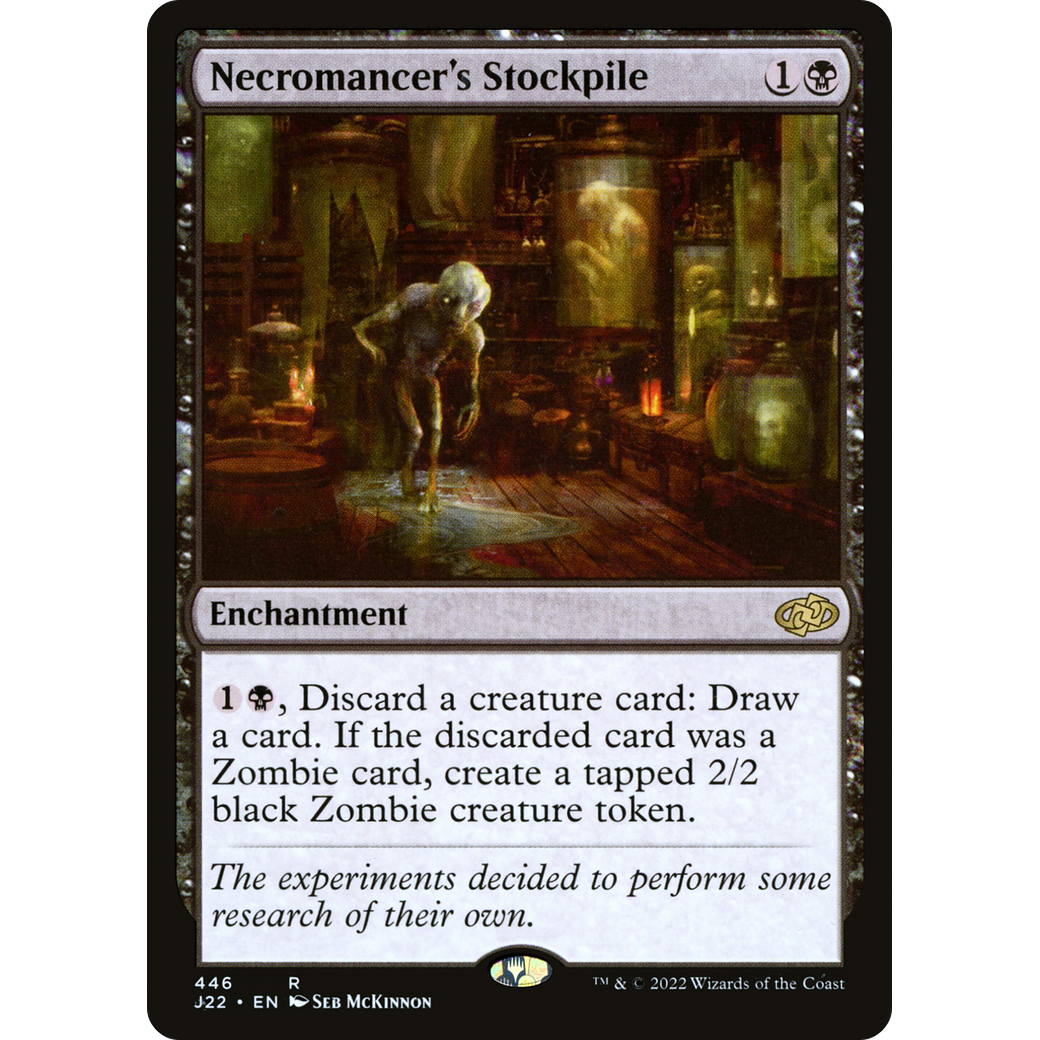 Necromancer's Stockpile (J22-446) - Jumpstart 2022