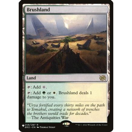 Brushland (BRO) (LIST-259/012) - The List Reprints