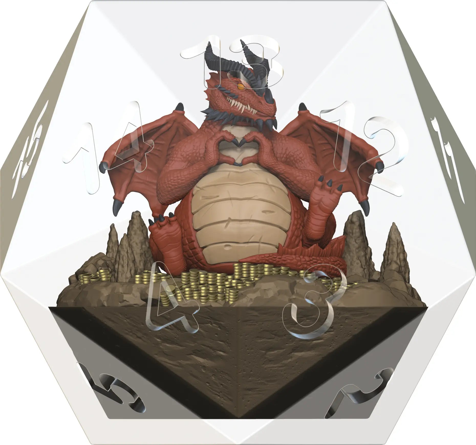 Sirius D&D Scenic 55mm D20 - Themberchaud