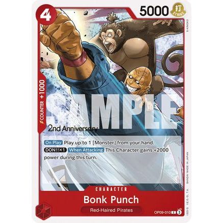 Bonk Punch (OP09-010) - Emperors in the New World: 2nd Anniversary Tournament Cards
