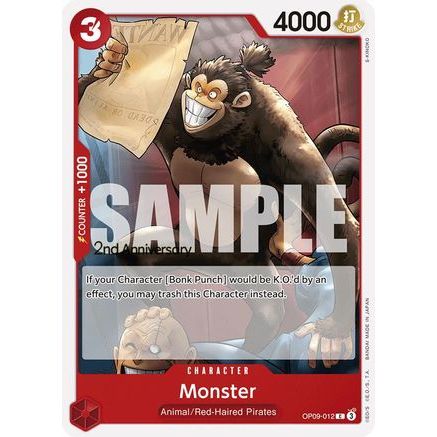 Monster (OP09-012) - Emperors in the New World: 2nd Anniversary Tournament Cards