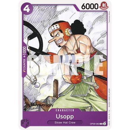 Usopp (063) (OP09-063) - Emperors in the New World: 2nd Anniversary Tournament Cards