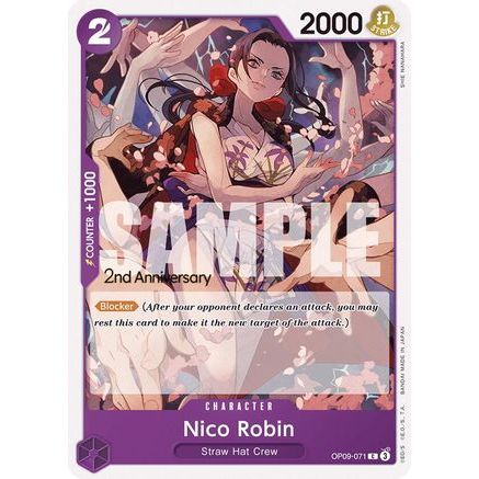 Nico Robin (071) (OP09-071) - Emperors in the New World: 2nd Anniversary Tournament Cards