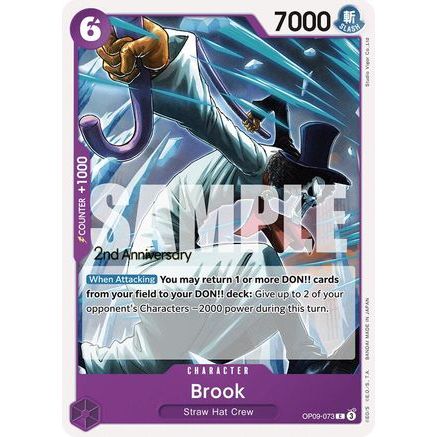 Brook (073) (OP09-073) - Emperors in the New World: 2nd Anniversary Tournament Cards