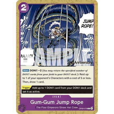 Gum-Gum Jump Rope (OP09-079) - Emperors in the New World: 2nd Anniversary Tournament Cards