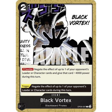 Black Vortex (OP09-097) - Emperors in the New World: 2nd Anniversary Tournament Cards