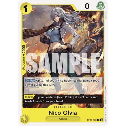 Nico Olvia (OP09-106) - Emperors in the New World: 2nd Anniversary Tournament Cards