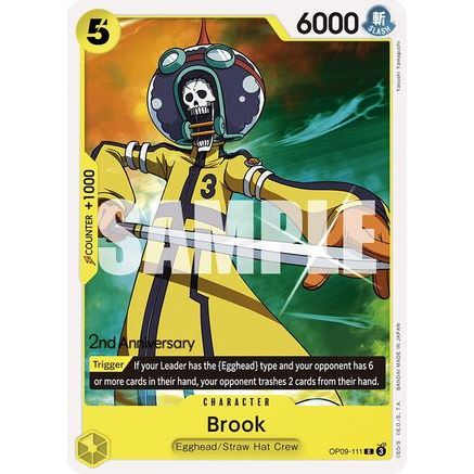 Brook (111) (OP09-111) - Emperors in the New World: 2nd Anniversary Tournament Cards