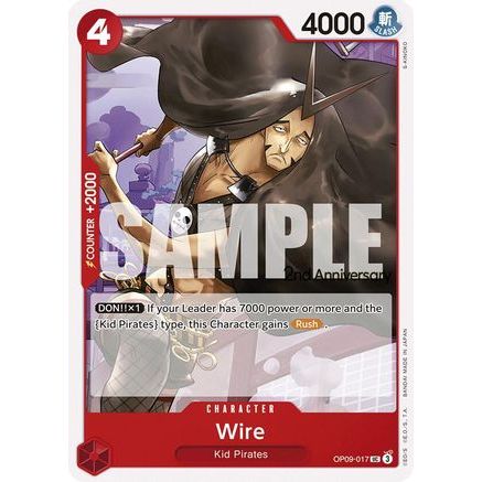Wire (OP09-017) - Emperors in the New World: 2nd Anniversary Tournament Cards